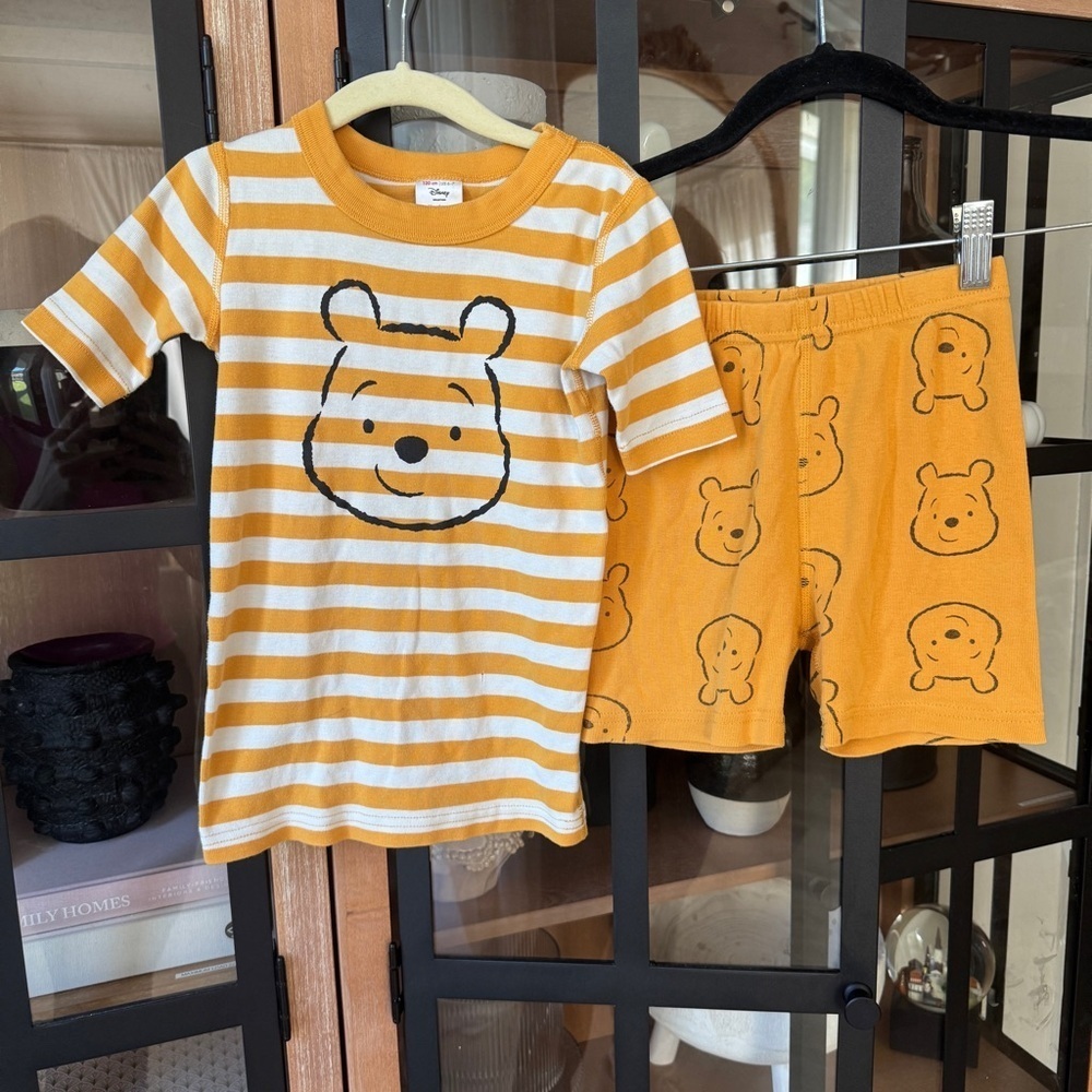 Hanna Andersson Winnie The Pooh set disney shorts tee short sleeve boy girl